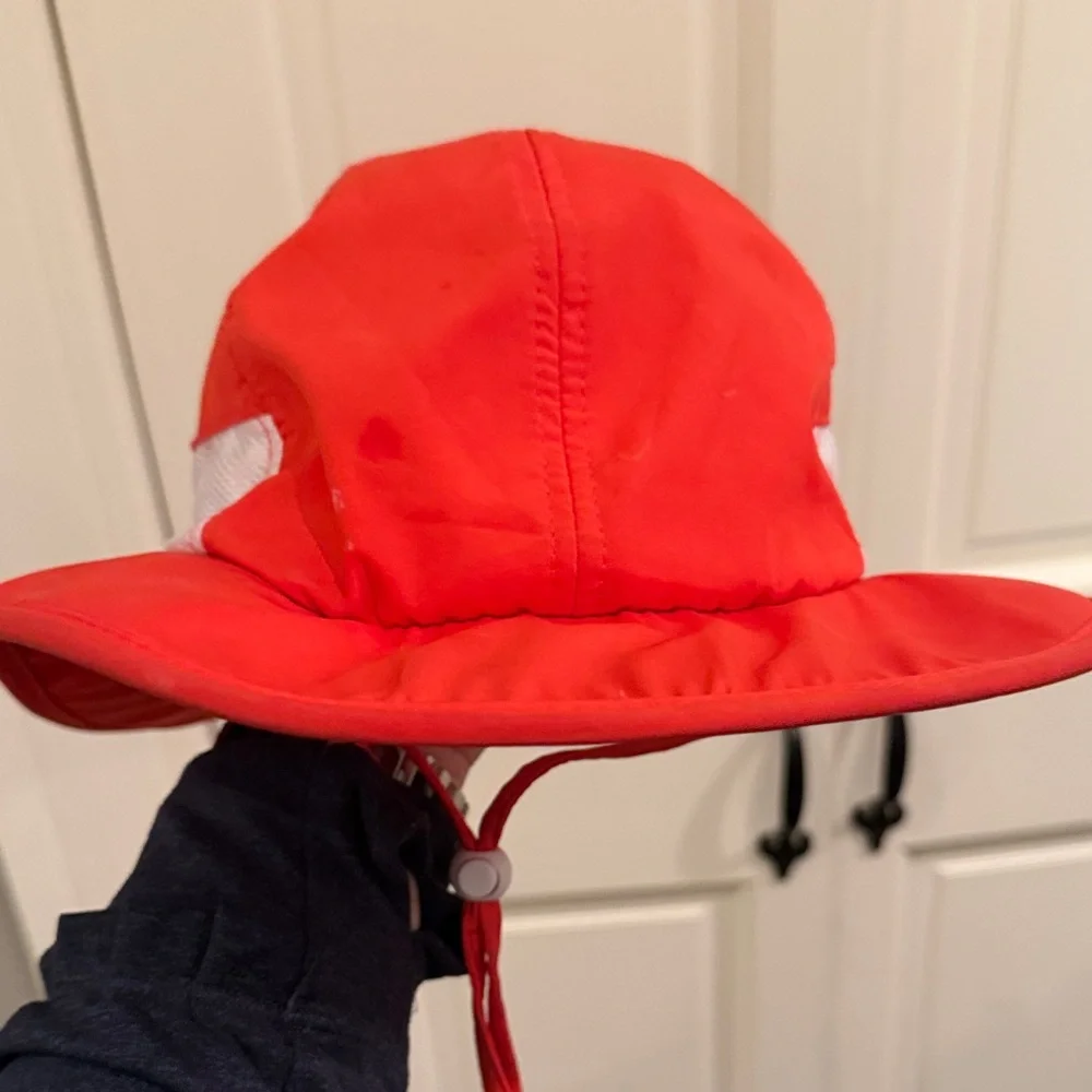 SwimZip Red Sun Hat